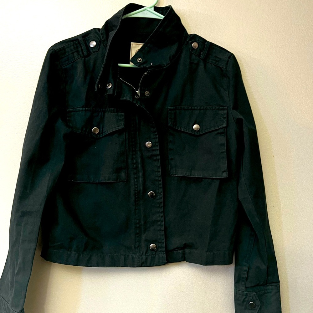 Cropped Green SO Jacket